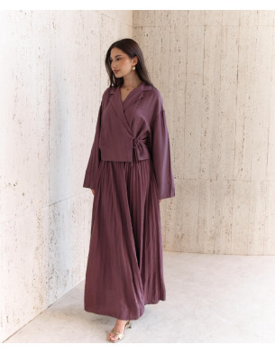 Pleated elegance set 